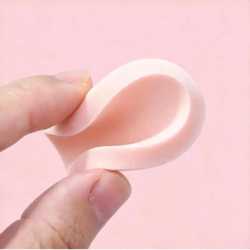 20PCS Non-Floating Powder Soft Makeup Puffs Square Round Shape Cosmetic Tools for Blush Concealer Liquid Foundation