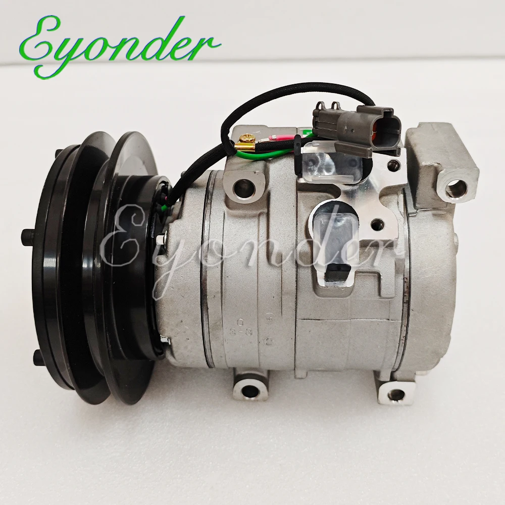 AC Compressor 10S15C 1PK for JOHN DEERE 200LC 230LCR 230LC Komatsu EXCAVATOR 447220-4780 447220-4052 447220-4781 447220-4051