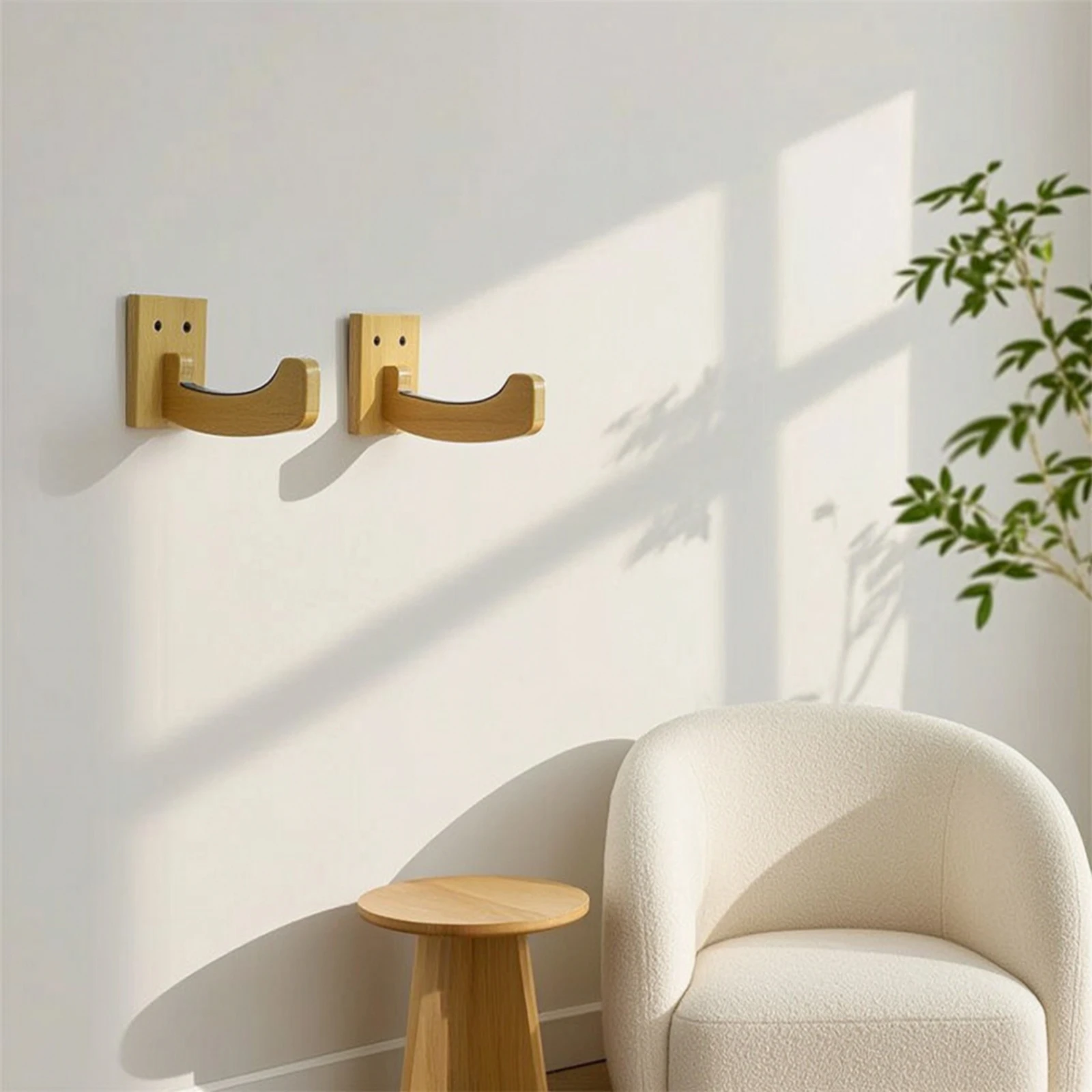 Board Rack Space-Saving Wooden Storage Rack Hanger Safeguarding Stand Long-Lasting for Home, Garage
