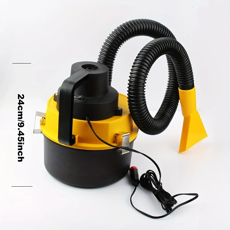 Vehicle Mounted Suction And Blowing Double Use Bucket Vacuum Cleaner Car Portable Multi Function Tool Cylinder Style Large