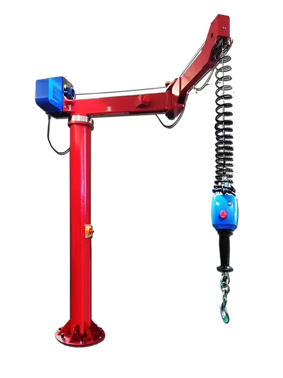 Intelligent single-arm balance crane servo electric hoist suspension mode gravity induction spreader