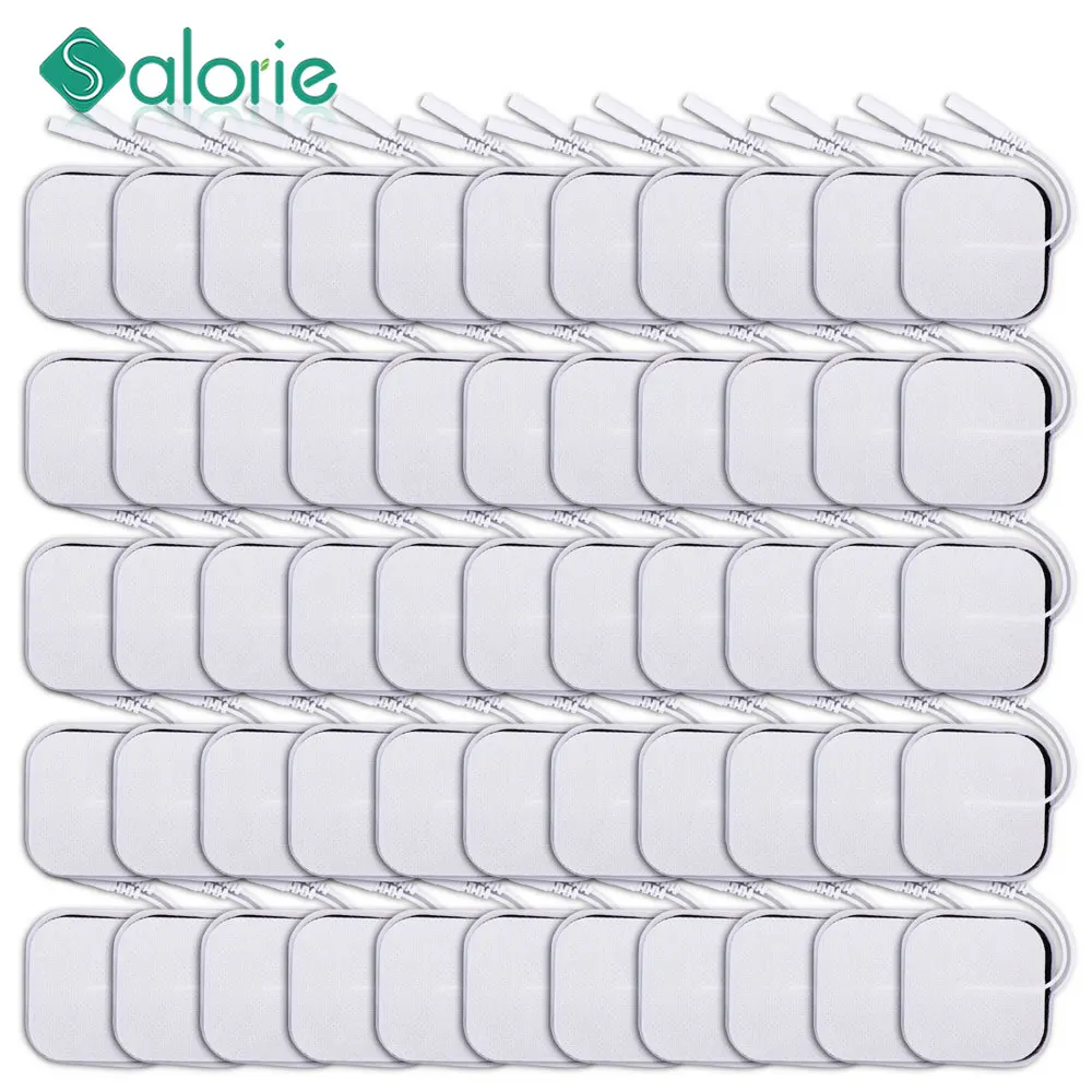 100/50/30/20P TENS EMS Electrode Pads Gel Patch For Electrode Stickers Electrodes Physiotherapy Massager Nerve Muscle Stimulator