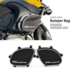 1 paio di borse Crash Bar per BMW R1200GS R 1200 GS Adventure 2005 - 2012 2011 accessori moto paraurti telaio borse impermeabili