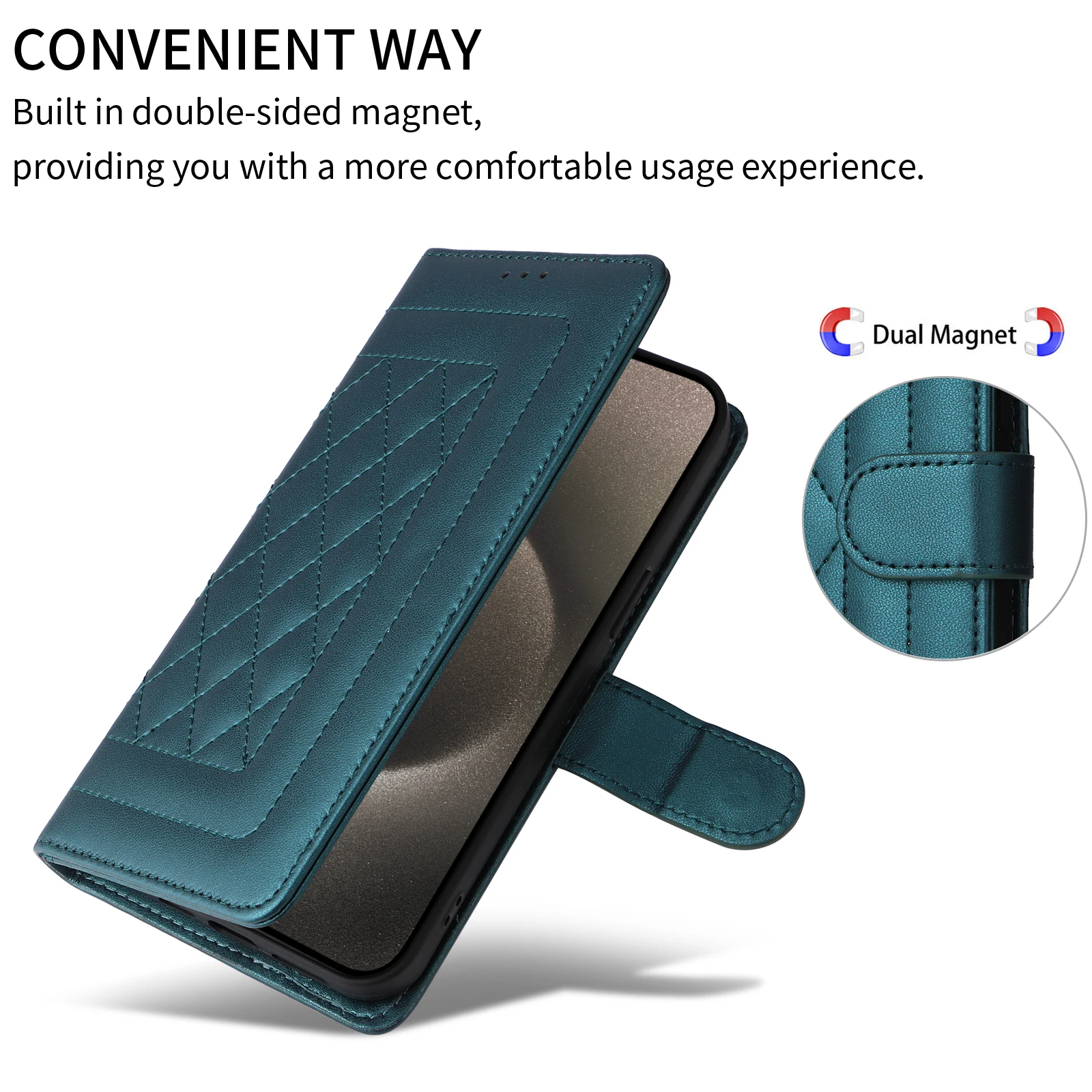 Leather Flip Case For Samsung Galaxy A05S A16 A36 A56 A15 A25 A35 A55 A54 A34 A24 A14 A52 A72 A73 A53 A33 A13 A32 A22 A12 Wallet