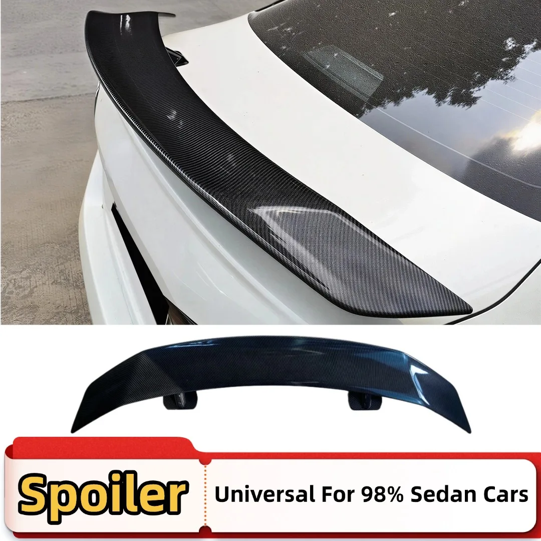 Alerón Trasero, Deflector de Aire, Accesorios de Estilo, Deflector de Maletero para Autos Sedán Universales, Compatible con la Mayoría de los Vehículos