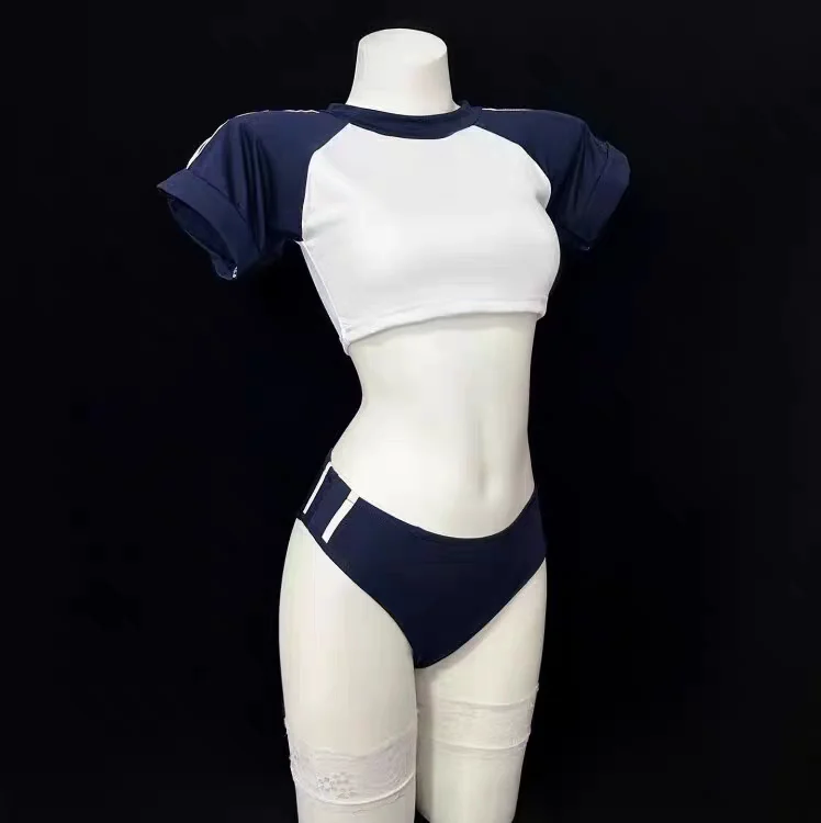 Figure Silicone Doll Clothes 85cm-160cm Two-dimensional Japanese Student Clothes Split Sailor Clothes Short Gymnastics