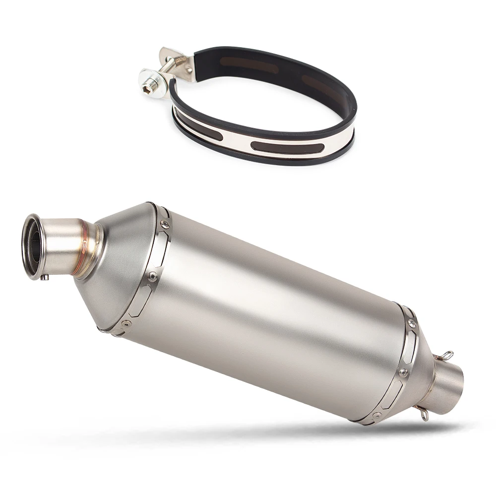 

Для Yamaha Tenere700 T700 мотоциклетный выхлопной глушитель Escape Moto RAID без шнуровки из нержавеющей стали, соединительная труба среднего звена