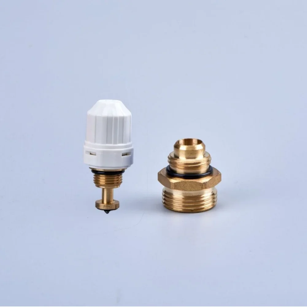 Heating Regulation Valve Automatic Spring Return Valve Easy Manual Adjustment Floor Heating Valve Automatic Needle Valve Core
