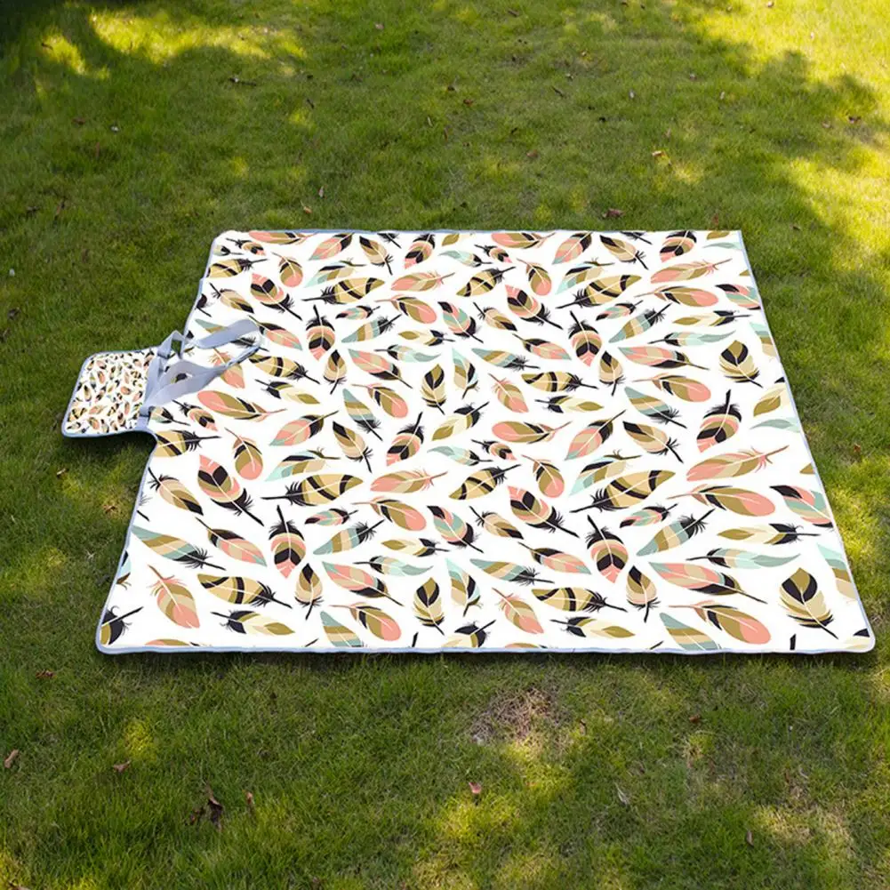 Beach Mat  Lightweight Sandproof Easy to Clean  Outdoor Waterproof Durable Picnic Blanket Camping Equipment