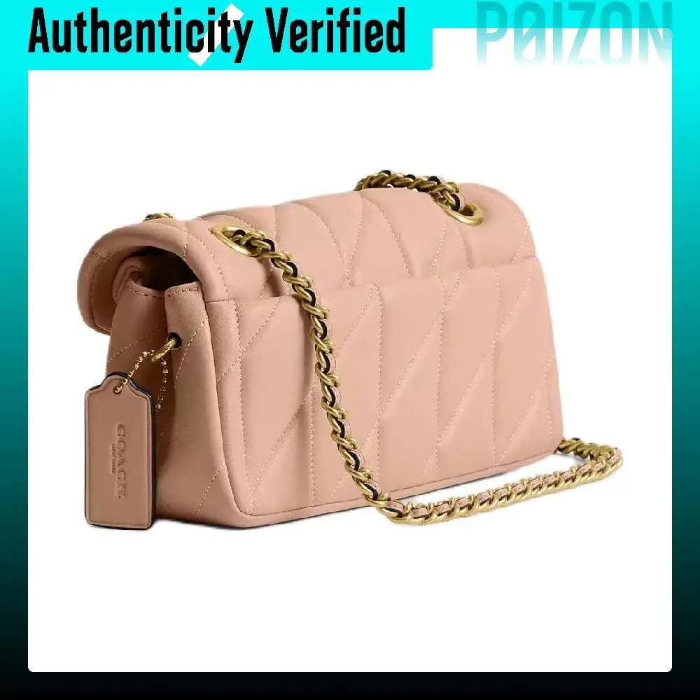 COACH Tabby Nappa Leather Pillow Bag Shoulder Bag Small Women's Light Pink CP149-B4CRM