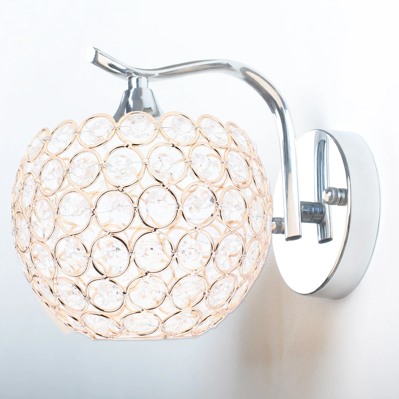 

Crystal Lampshade Premium Iron Art Design for Ceiling Floor Wall Lights Home Decorative Warm Lighting Shade Cover