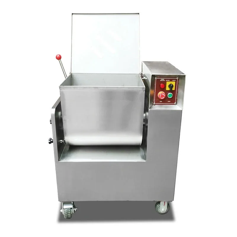 Bild 3: Automatische Teigknetmaschine für gefüllte Teigtaschen, kommerzieller Fleischmischer, Dampfmaschine für gefüllte Fleischbrötchen