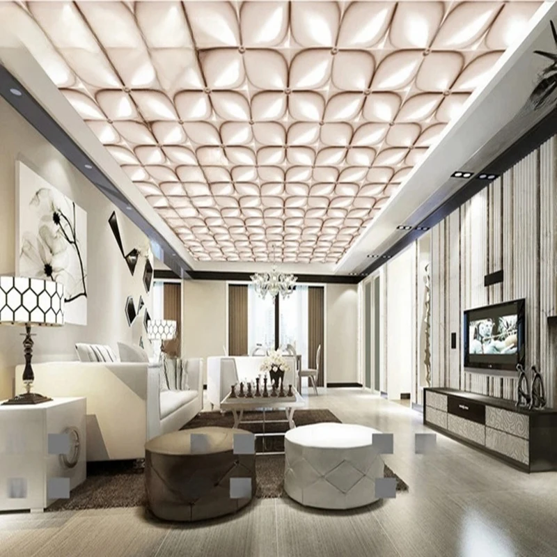 MU8432 Mural Modern Geometric Marble Pattern Wallpaper Living Room TV Sofa Background Wall Decor Papel De Parede 3D Sala Tapety