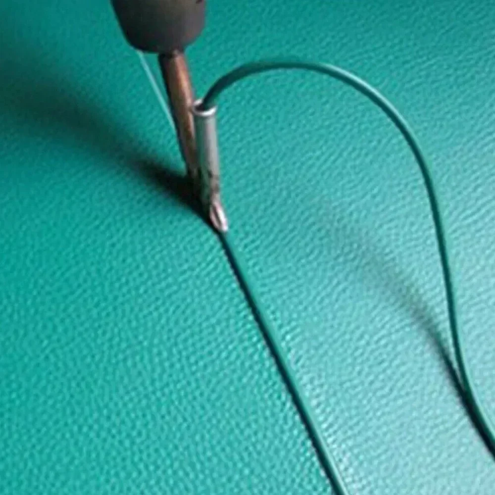 Tongkat las plastik hitam PP 200mm, 40 buah batang las untuk perbaikan Bumper mobil, alat tidak beracun tidak berasa cepat pengiriman