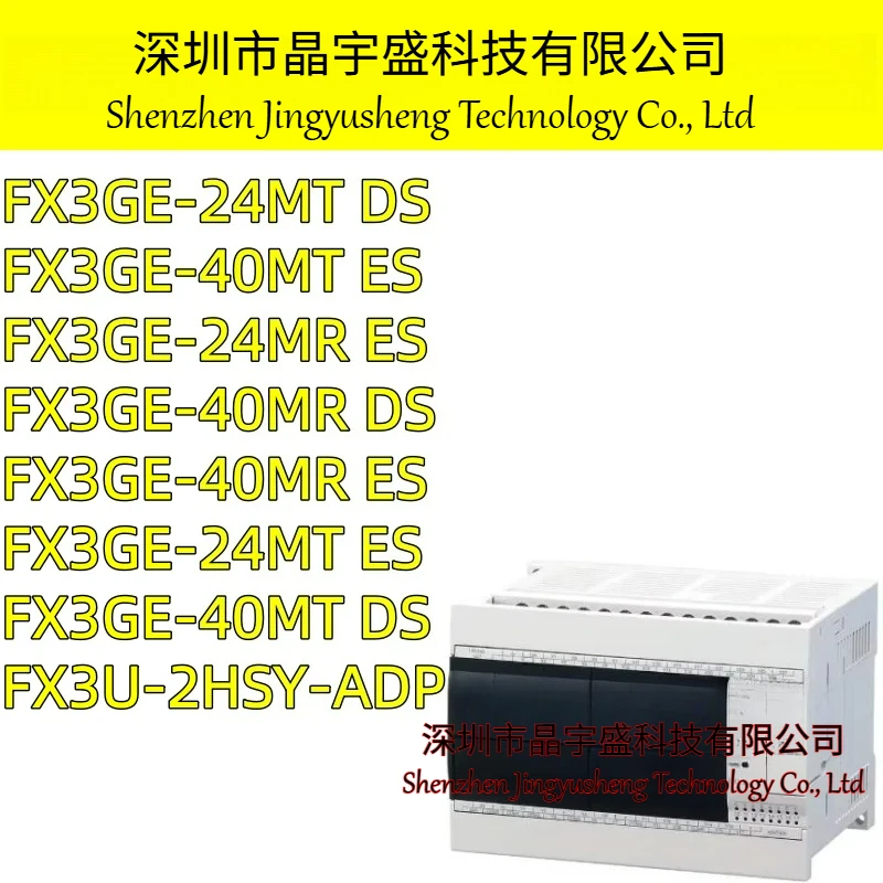 Nuevo y Original FX3GE-24MR/ES FX3GE-40MR/ES FX3GE-24MT/ES FX3GE-40MT/ES FX3GE-40MT/DS FX3GE-24MT/DS FX3GE-40MR/DS FX3U-2HSY-ADP