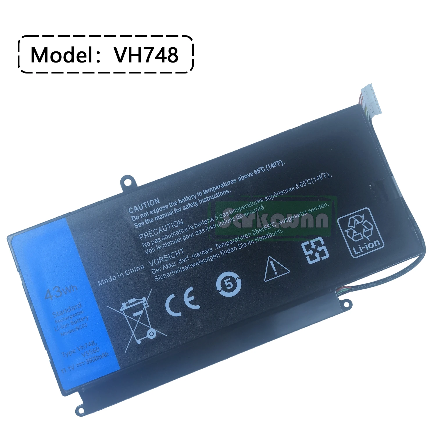 SARKAWNN laptop VH748 Battery For DELL Vostro 5560 Series 5470 Series 5480 Series 5460 Series