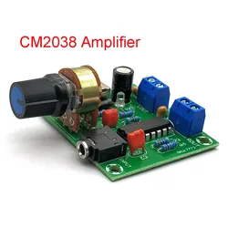 Mini Power Amplifier Board 5W+5W HiFi Two-Channel PM CM2038 5V USB Supply Power Audio Amplifier