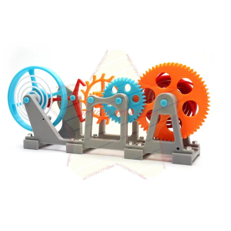 flying-tourbillon-principle-model-kit-mechanical-watch-escapement-balance-clockwork-powered-3d-printed-diy-stem-educational-toy