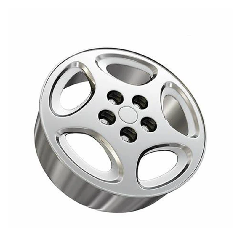 CNC custom stainless steel tapered base with holes, sealed cone connection seat, flanged tapered components