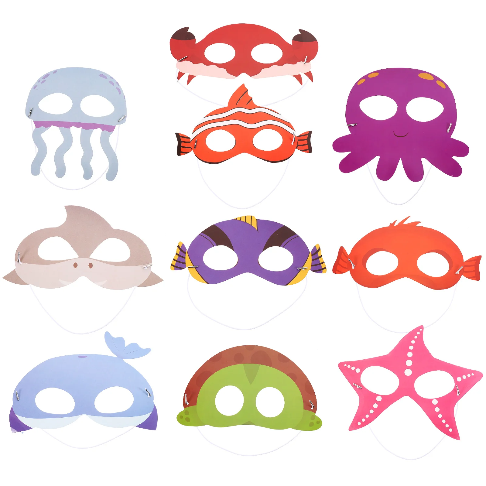 

Animal Marine Mask Halloween Birthday Decorations Creature Paper Delicate Party Child