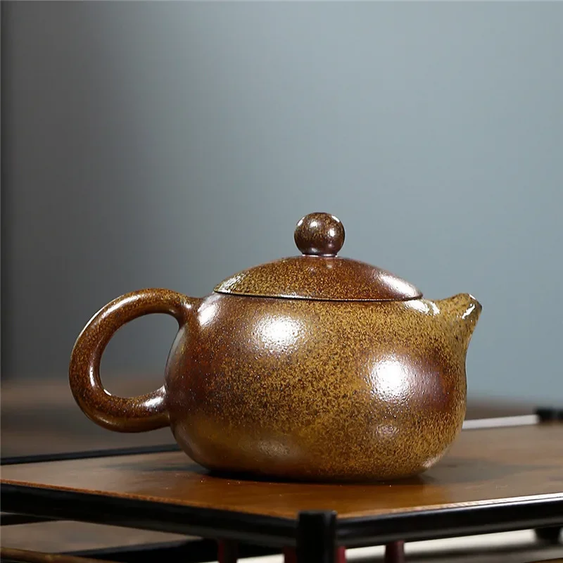 

280ml Antique Yixing Purple Clay Tea Pot Section Mud Xishi Beauty Kettle Handmade Custom Filter Teapot Chinese Zisha Tea Infuser