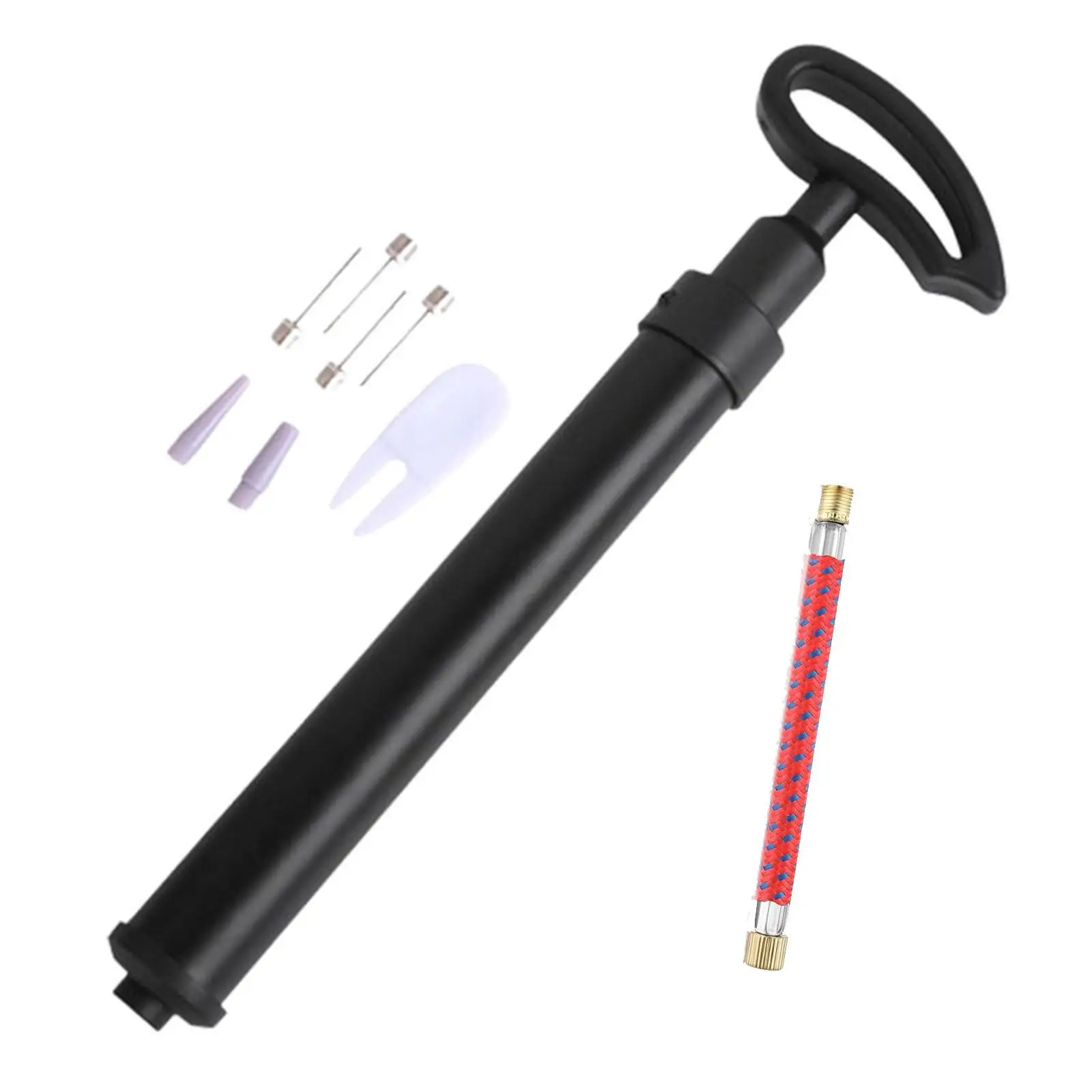 Ball Pump Kit Manual Pump Inflation Accessories Inflator Hand Pump Air Pump for Basketball Water Ball Volleyball Swim Soccer