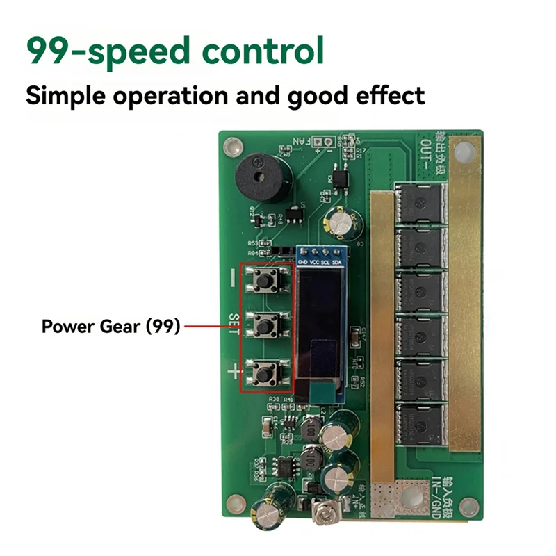 Classy-12V Spot Welder Module With Welding Pen Intelligent Spot Welder Control Board Set For Lithium Battery 18650