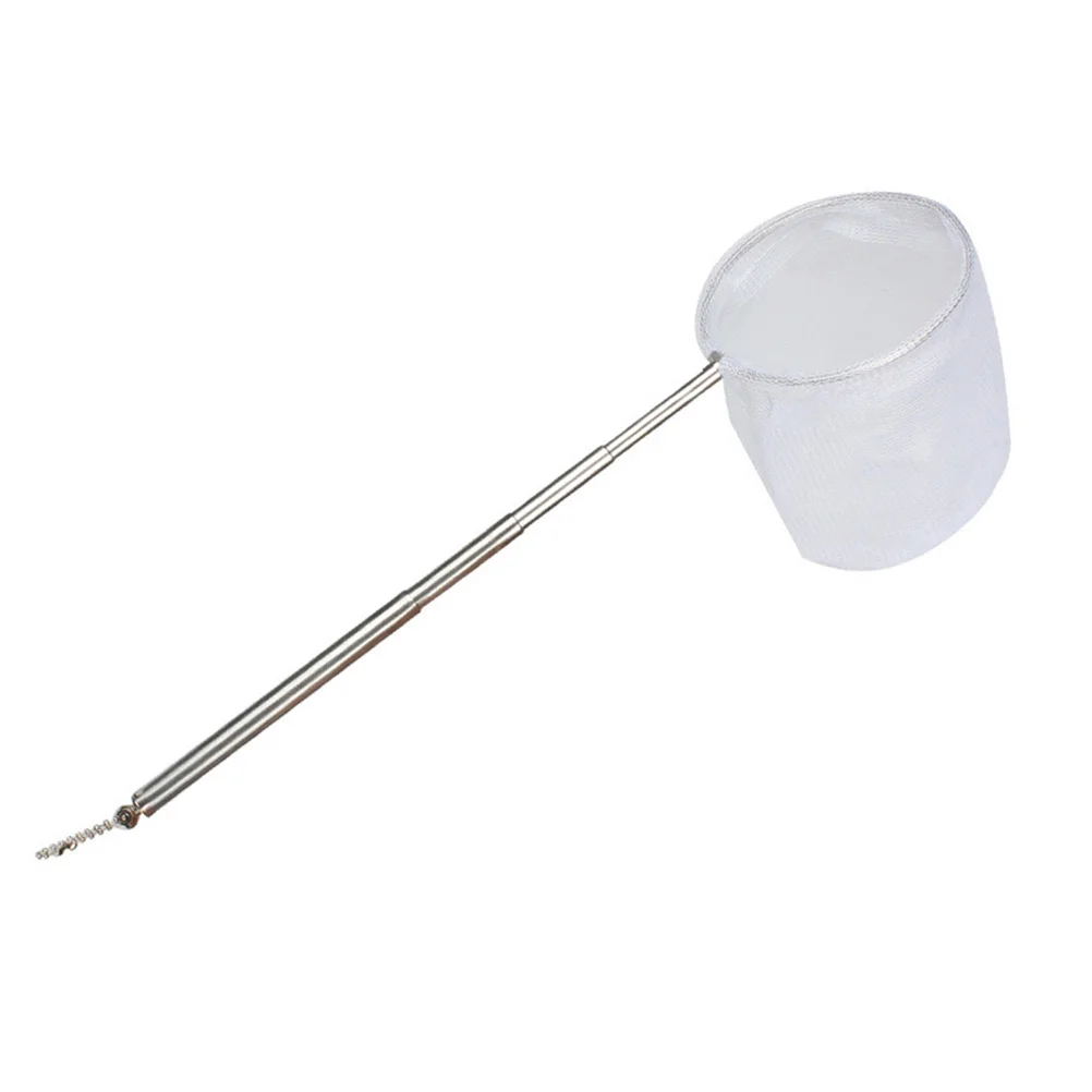 Mini Extendable Fishing Net Plastic Pole Handle Telescopic Landing Net Tuck Net fishing landing net telescopic fishing net
