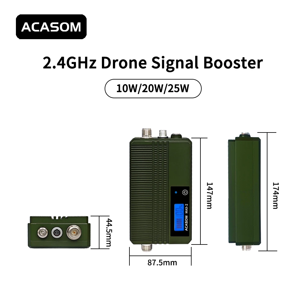 2400MHz  2500MHz  2.4G   2.5G 10W 20W Drone  FPV Signal Amplifier Extender Signal Booster Drone Range Extender