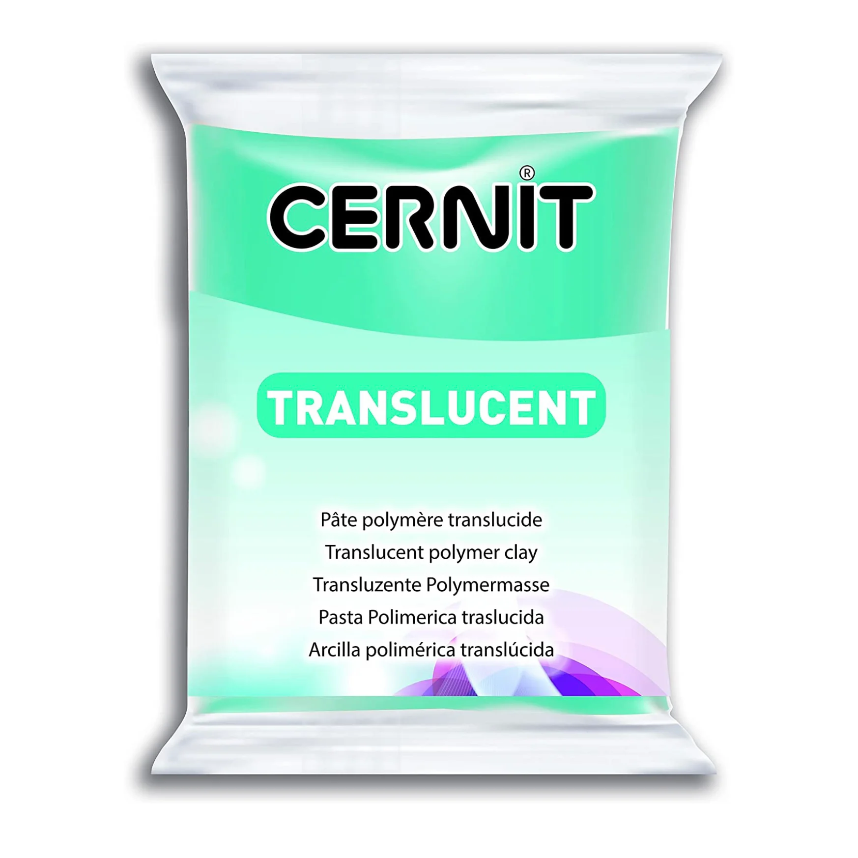 56g/2oz CERNIT  Translucent Polymer Clay Professional Soft Oven Baking Clay Mud From Belgium