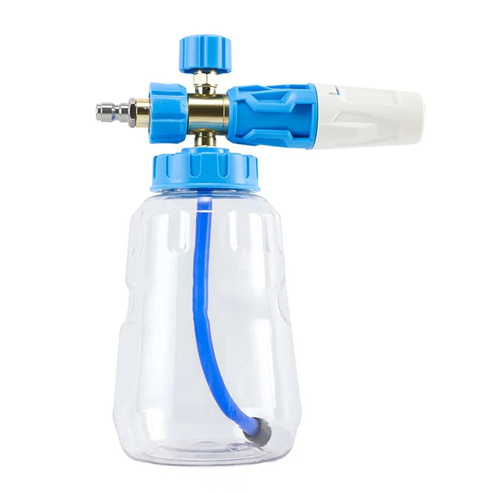 Adjustable Foam Lance For Car Car Wash Foam Sprayer Snow Foam Lance 1L Capacity 360-Degree Rotation ABS Material