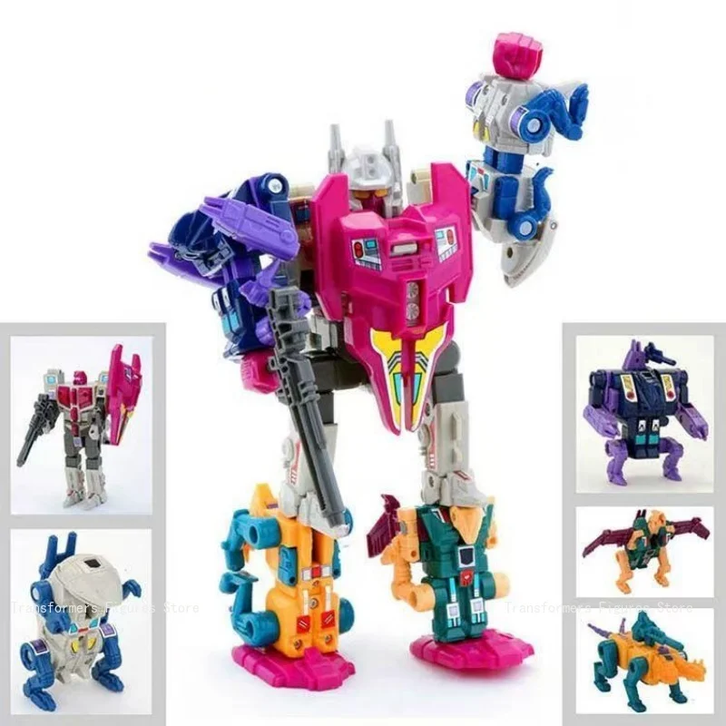 

Anime Transformer G1 Terrorcons Abominus Combiner Action Figure Set 5-in-1 Decepticon Collectible Model Toys Full Set Robot Gift