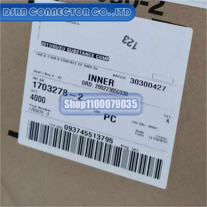 

100pcs/lot 1703278-2 171661-2 183036-1 1928300601 1928498147 1928498993 2005248-1 connector new original