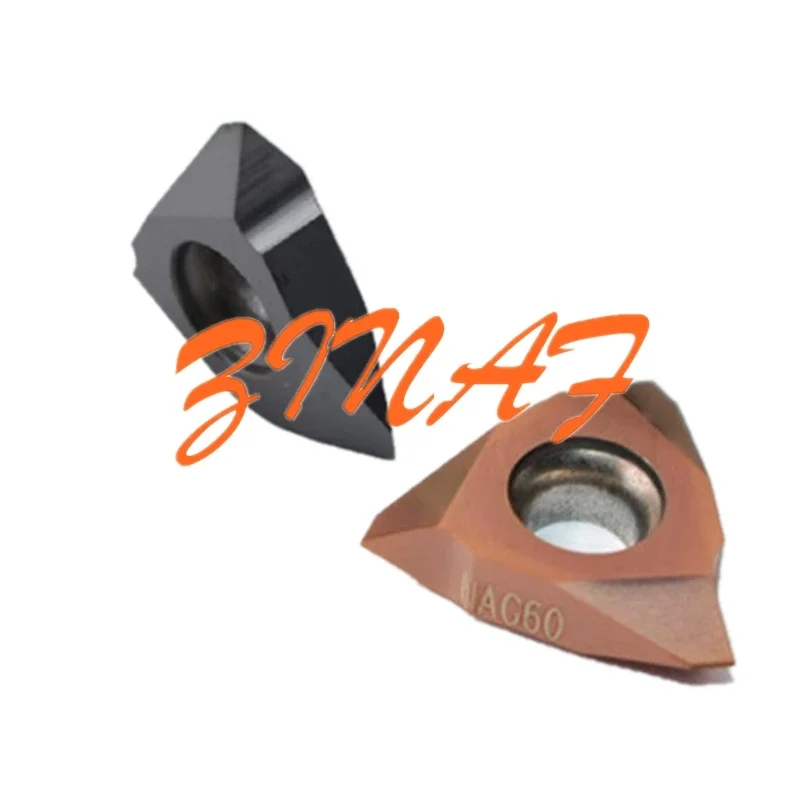 10Pcs 16VER 22VER N60 22VER N55 Internal/external Vertical Thread Inserts Tools 55° 60°Inserts,For SER-V Thread Holder