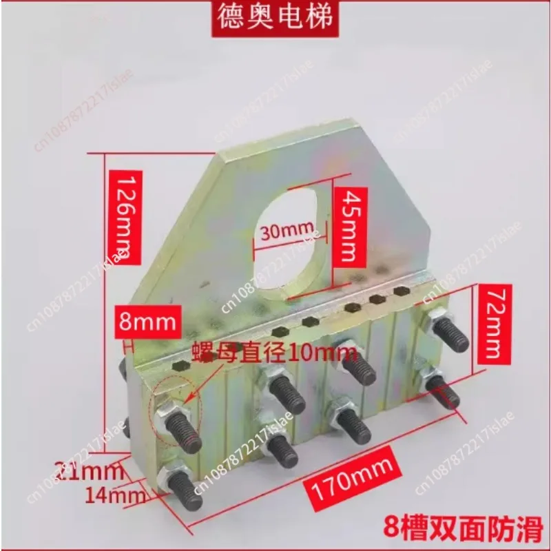 Lifting elevator guide rail tools/elevator suspension guide rails/lifting guide rails track and track equipment rail lifters #5