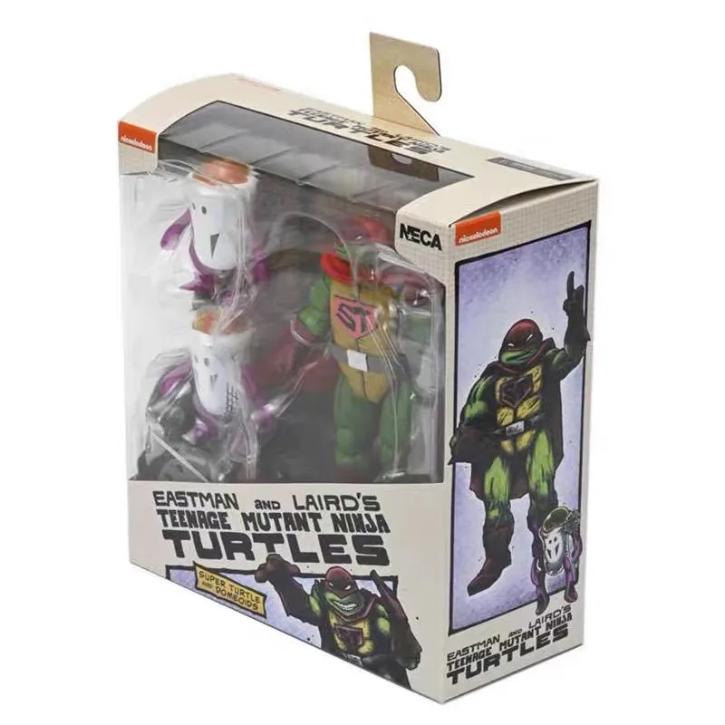 New In Stock Original Neca Ninja Turtles Super Turtle And Domeoids Anime Figure Neca 54451 Action Figure Doll Toys Kids Gift