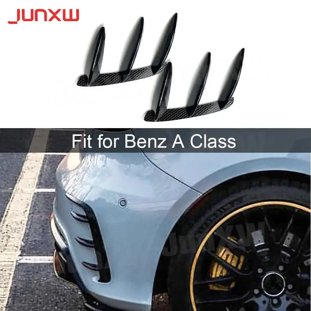 

ABS Rear Bumper Diffuser Side Air Fender Spoiler Body kits for Benz A Class W176 A200 A260 2013-2018 Cars Accessories