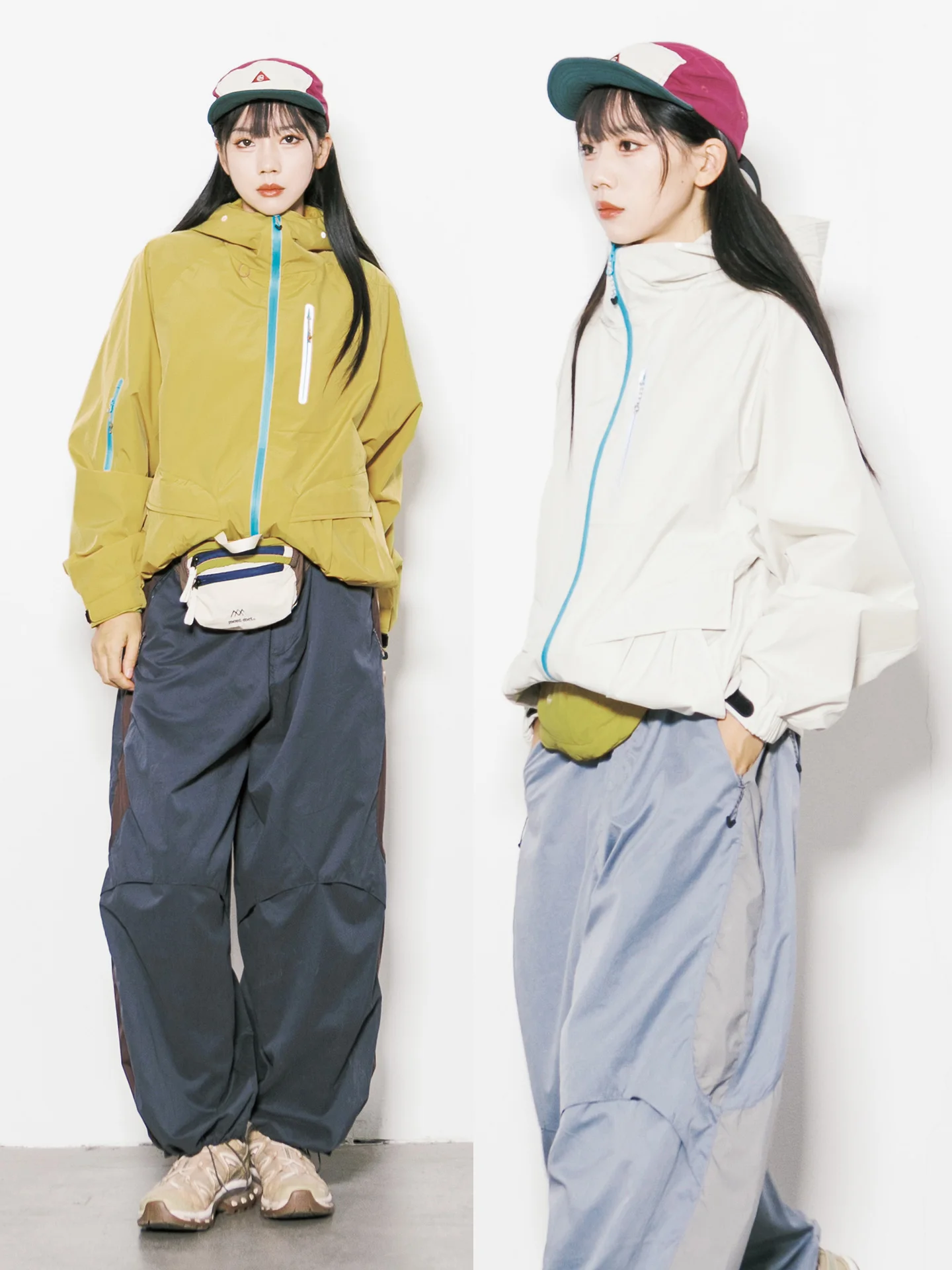 

Ветрозащитная и водонепроницаемая куртка с капюшоном серии RB Mountain для активного отдыха, свободного кроя, для походов и спорта, из полиэфирного волокна, с длинными рукавами