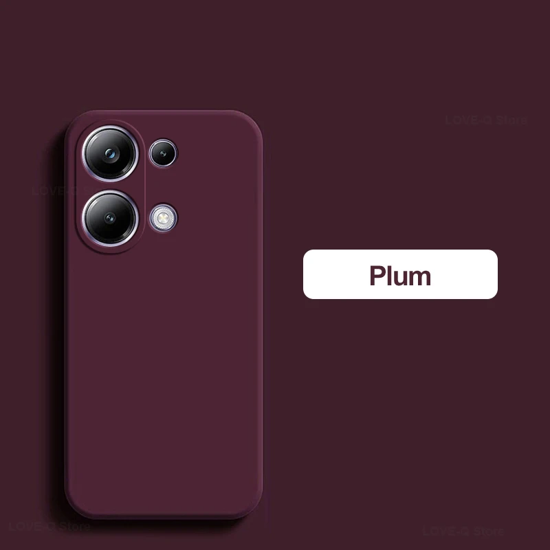 Telefon Fall Für Poco M6 Pro Silikon Einfarbig Herbst und Kollision Schutz Abdeckung Für Xiaomi Poco M6 M6 Pro m6Pro Poco M6 Pro – Detail 7