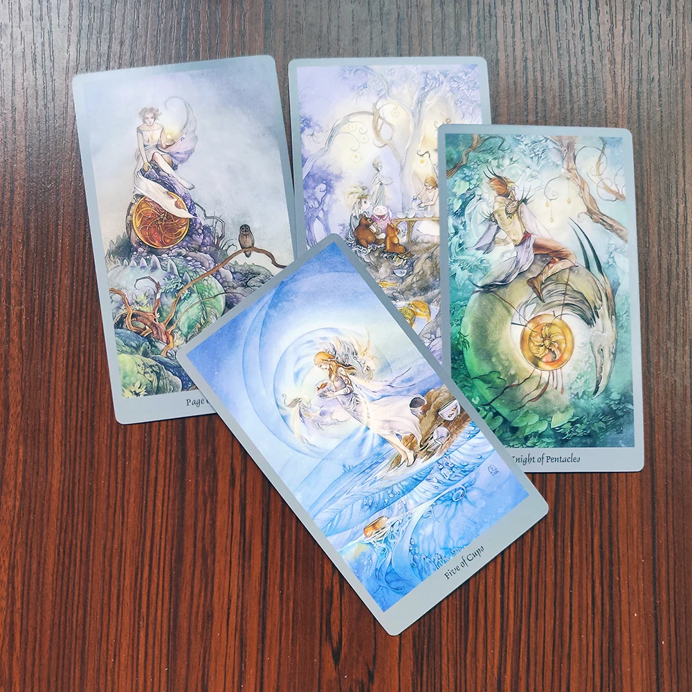 12×7CM Shadowscapes Divination Tarot Deck with Guide Book Unique The sturdy card stock Tarot card  Prophet Prophecy