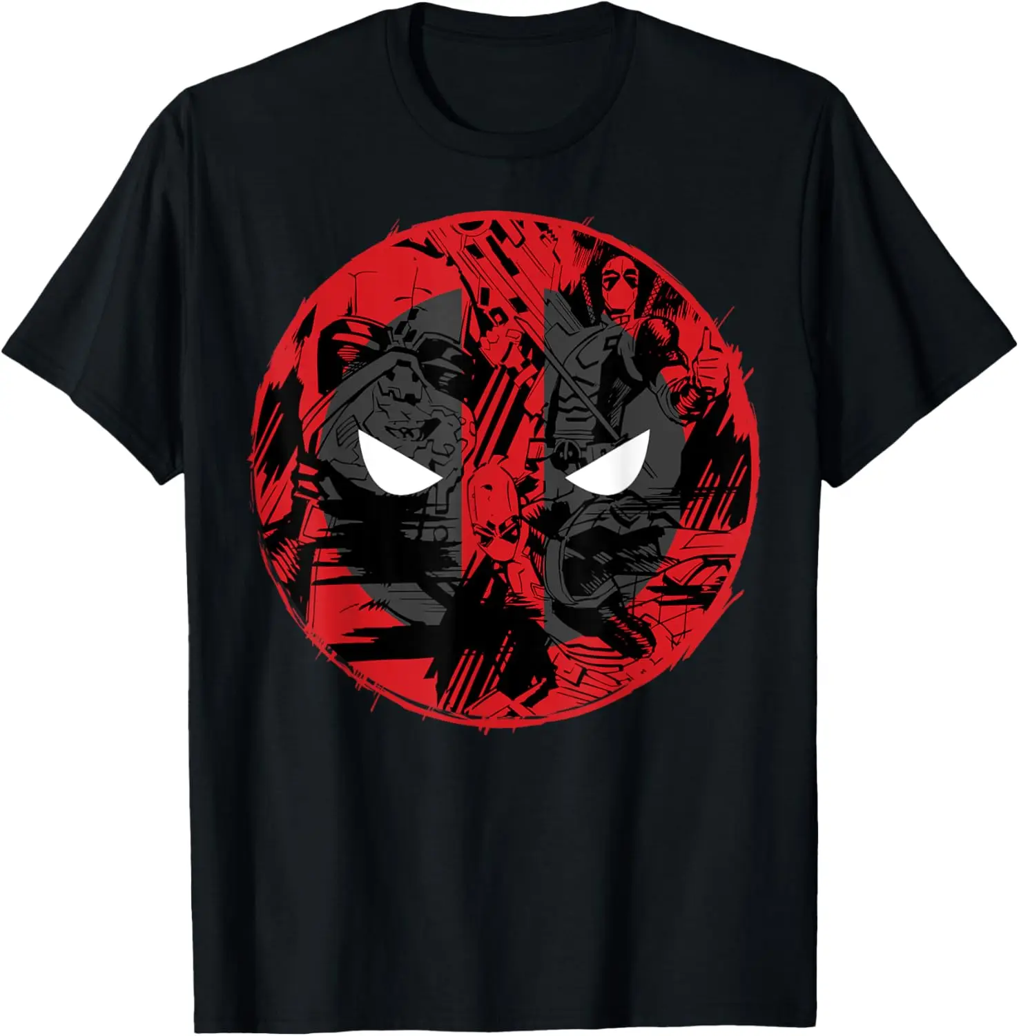 

MINISO X Marvel Deadpool Comic Logo Fill T-Shirt