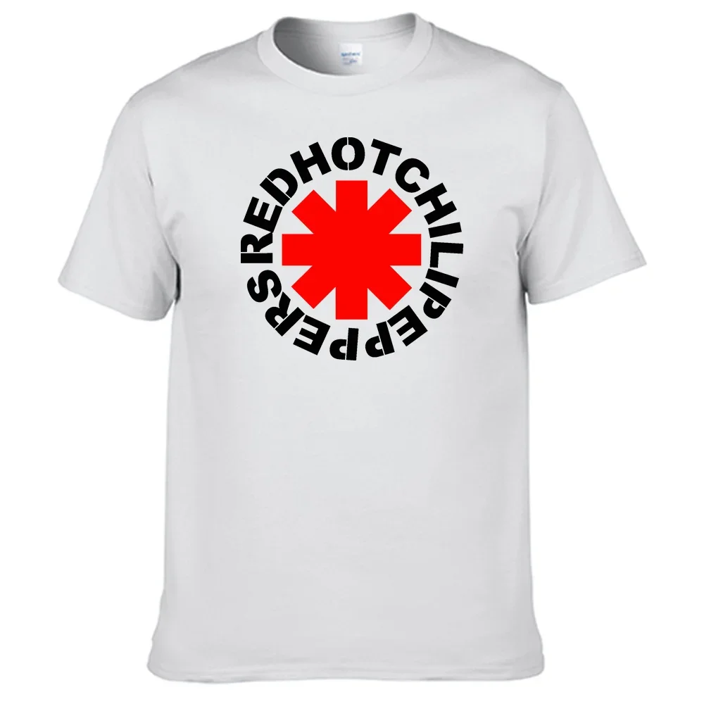 RHCP Rock Band Red Hot Chili Pepperss T shirt 100% Cotton Men Shirt N025