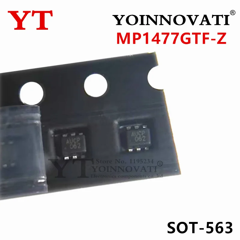 5-20 Stück MP1477GTF-Z SOT563 MP1477 Siebdruck AUC* Integrierter Schaltkreis IC Chip Spannungsregler SOT-563
