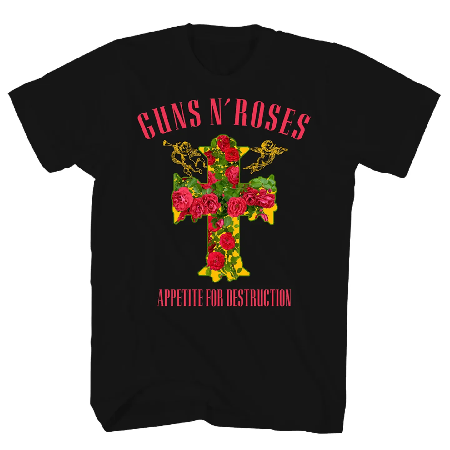 Guns N 'Roses: Guns N' Roses and Rose Band, Guns N 'Roses, Casual T-Shirt, Men's and Women's Luxury Band Brand Top 2026 - view 5