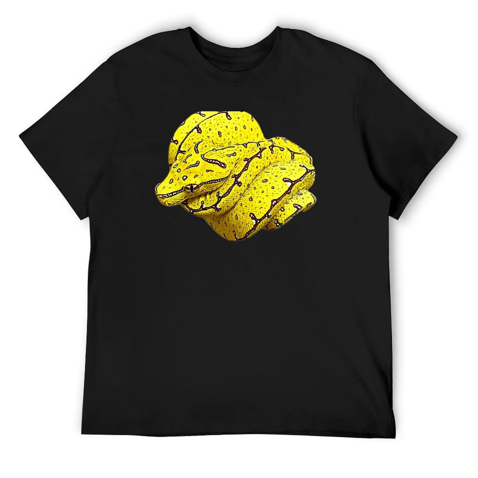 Green Tree Python Baby Chondro T-Shirt anime t shirts hippie clothes graphic t shirts anime clothes mens vintage t shirts