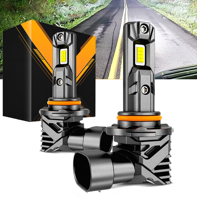 

AUXBEAM Q15 Series 18000LM 60W Светодиодные лампы для фар Безвентиляторные лампы для фар Plug and Play Противотуманные фары Лампы