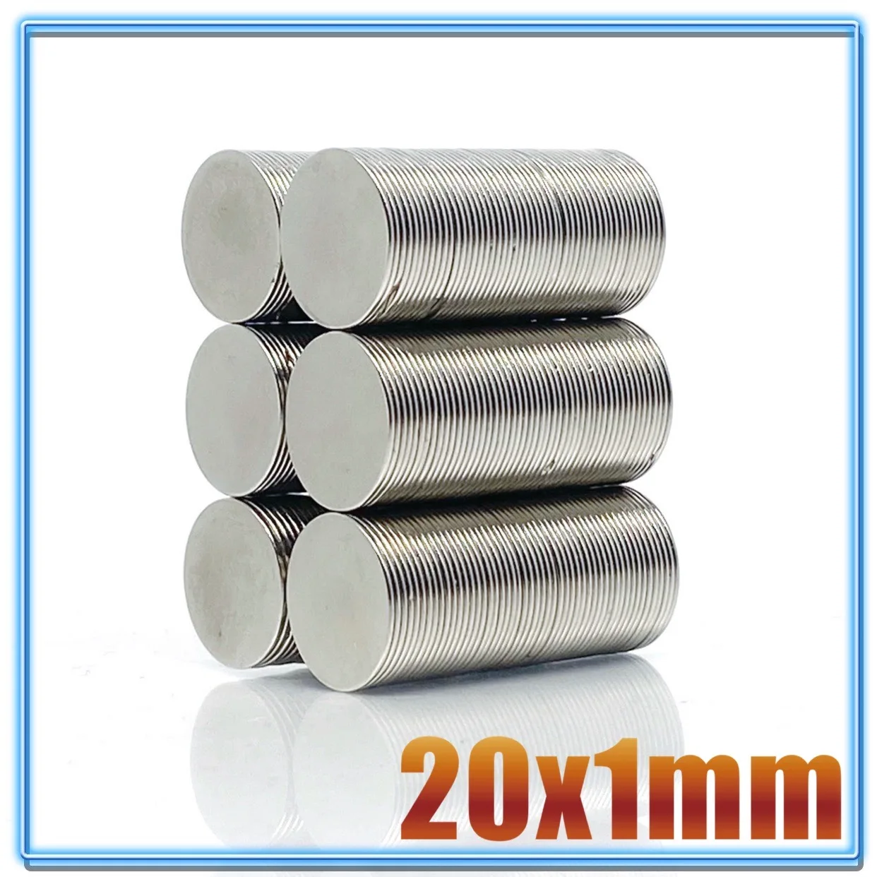 5/10/20/50/100/200pcs 20x1 mm Strong Powerful Magnets 20x1mm Round Search Magnet 20mm X 1mm Permanent Neodymium Magnet Disc 20*1