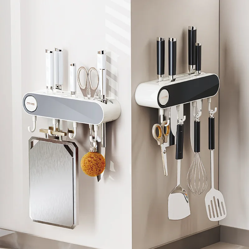 

High-value kitchen storage rack no drilling required multifunctional portable strong load-bearing stylish space-saving