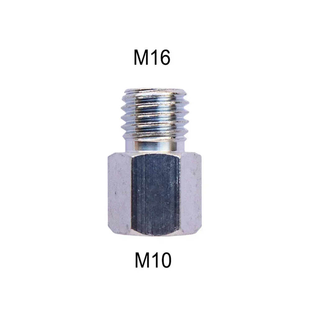 Imagem -03 - Adaptador Conversor de Conector de Interface de Moedor de Ângulo 1.5 mm Passo de Rosca Prata M10 M16 Adaptador para Polidor de Moedor de Ângulo
