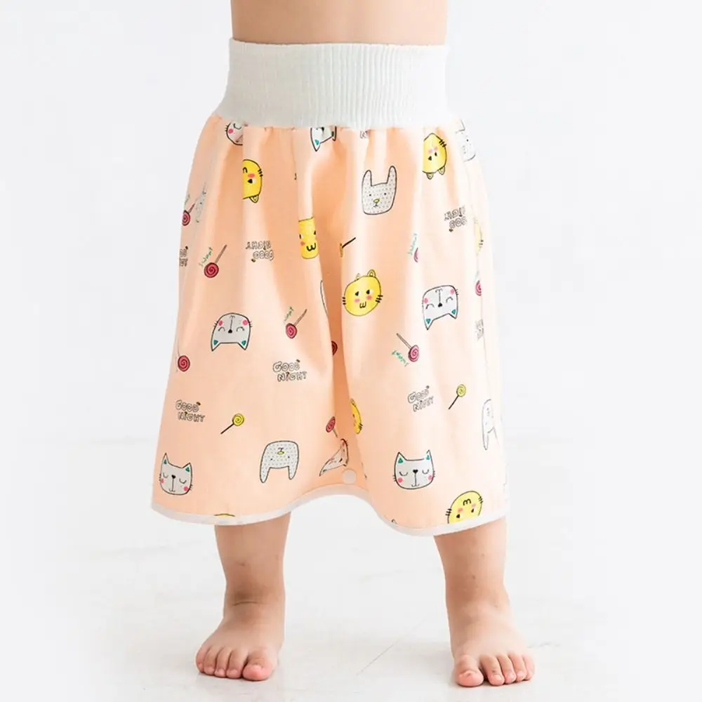 Pantalón faldas cambio de pañales pañales de bebé ropa interior para niños pañales de bebé 2 en 1 pantalones de entrenamiento de pañales ropa de cama para dormir